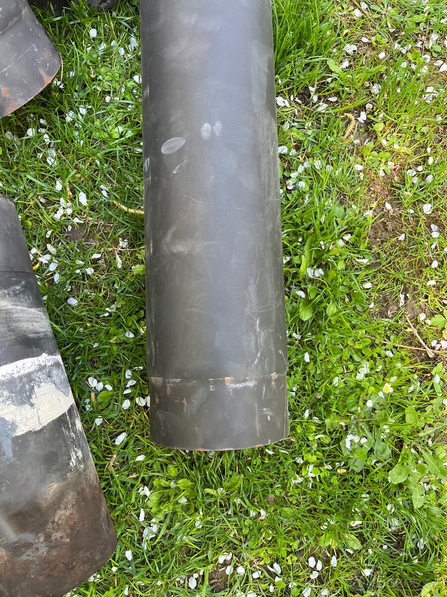 Kouřovod, trubky, kolena ke kotli - 9