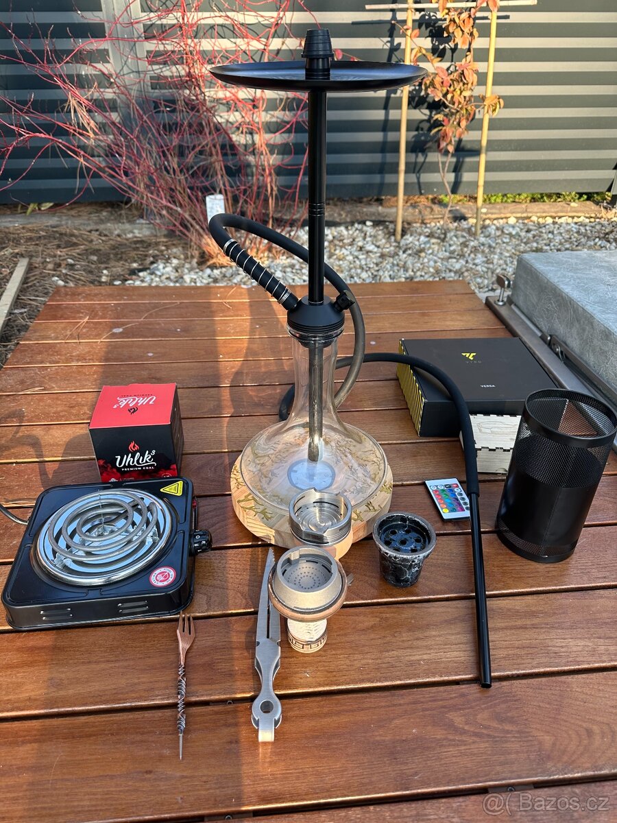 Vodní dýmka z nerezové oceli - 9