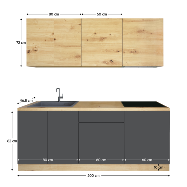 Kuchynská linka Vinto - 9