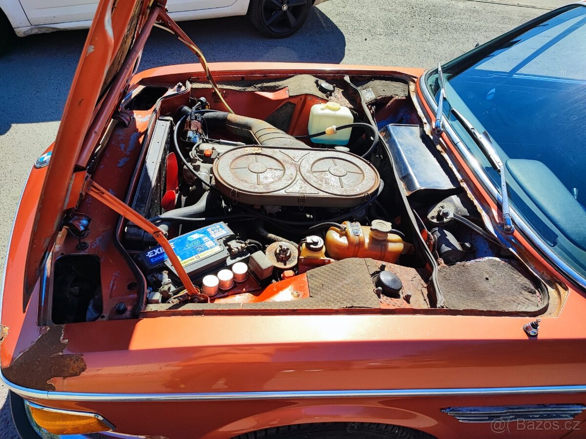 BMW E9 3.0 CS, manuál, EU verze,platný Tp, rv.1973 - 9