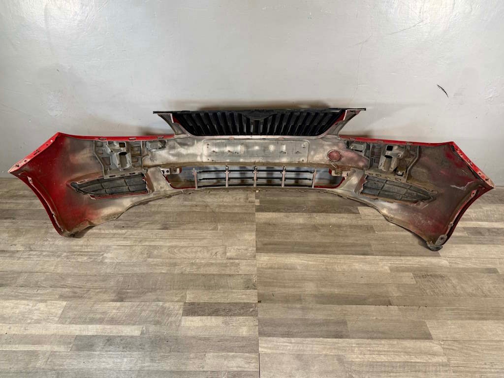 ŠKODA FABIA 2 FACELIFT nárazník + maska 5J0807221D - 9