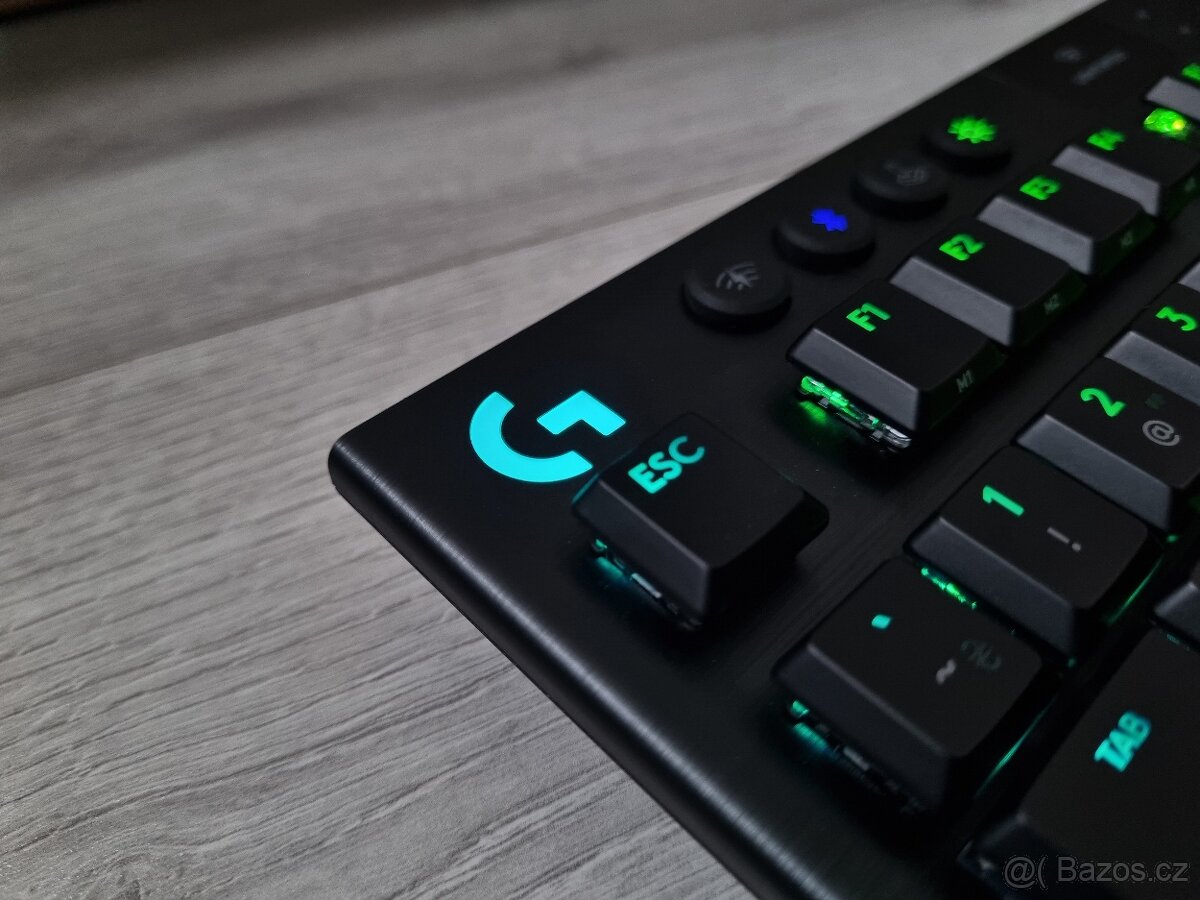 Mechanická klávesnice Logitech G915 TKL GL Tactile - 9