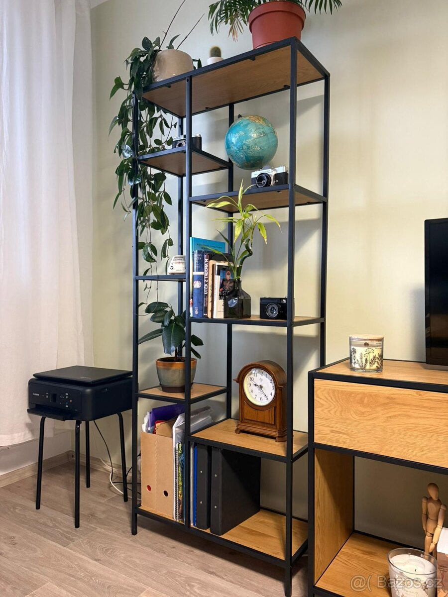 Stylový set nábytku – komoda, police, konferenční stolek - 9