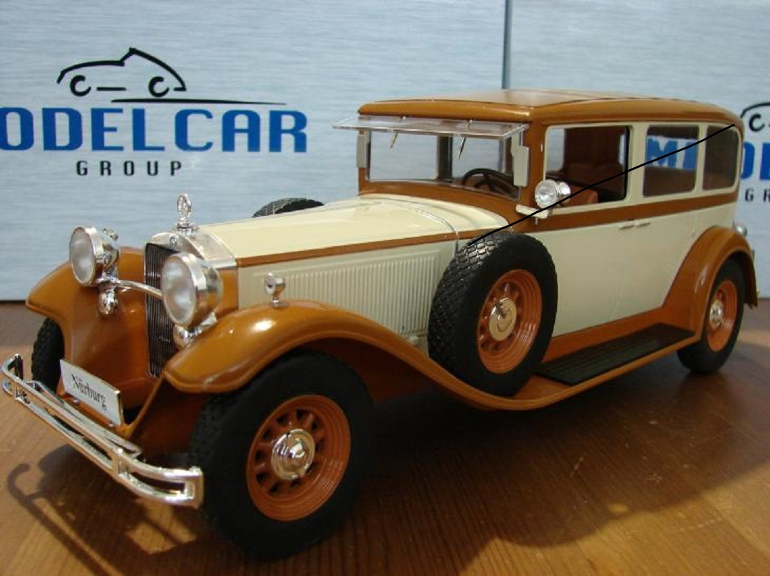 1:18 Rarita Mercedes S-Klasse W220 Maisto 1999-05 - 9