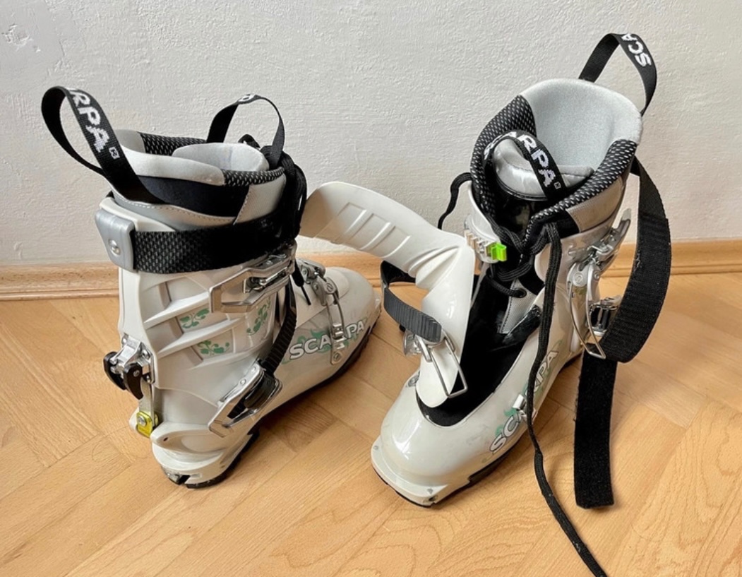 Skialp Lyžáky Scarpa Euphoria 240mm zánovní - 9