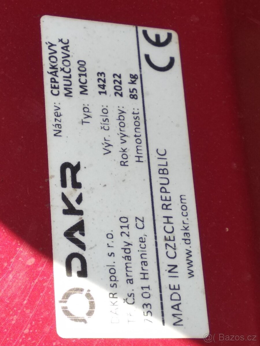 DAKR Panter FD-3 / CEPÁKOVÝ MULČ. MC 100 - 9