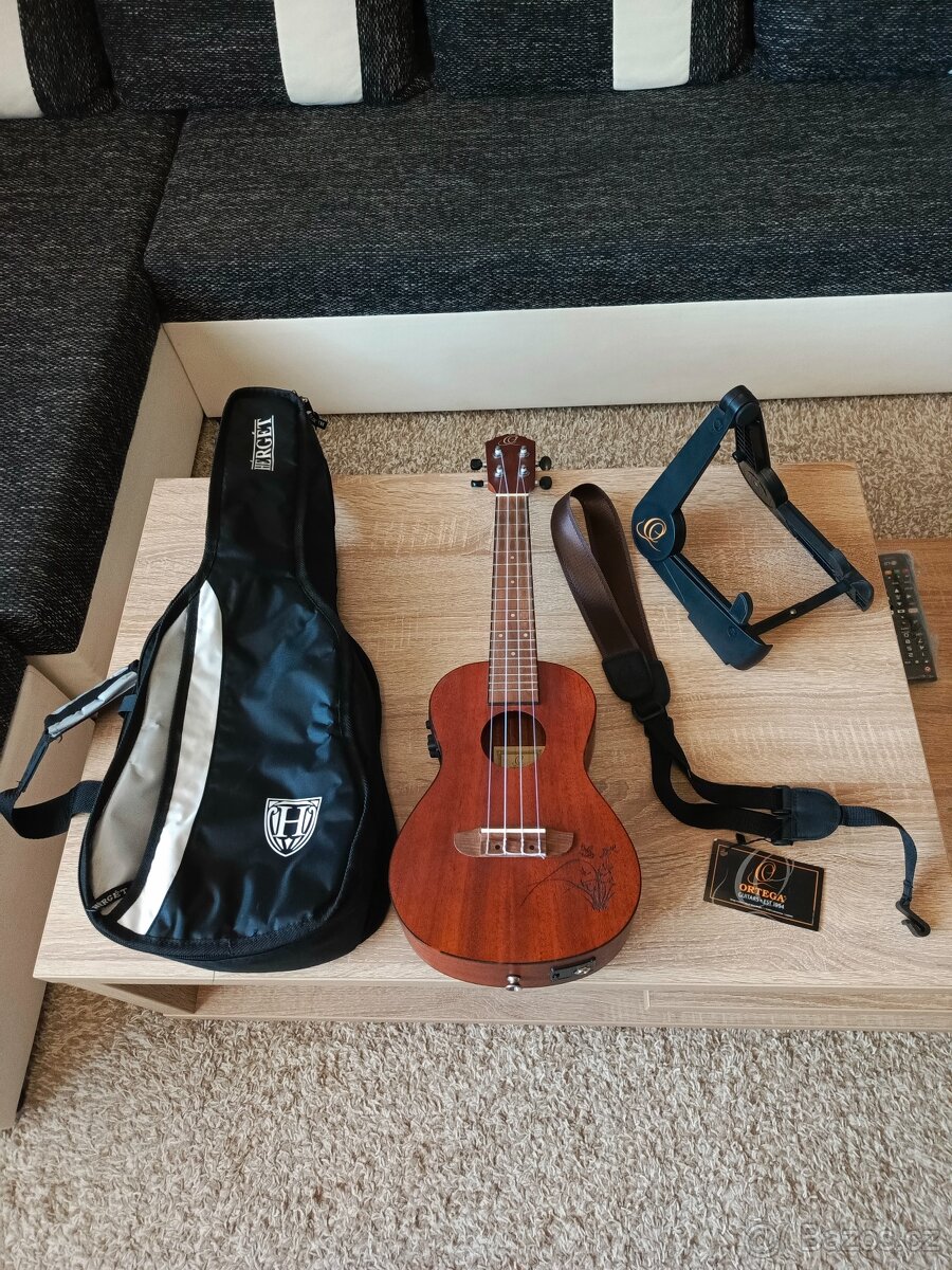 Ukulele Ortega(elektrické)RU5MM -CE koncertni - 9
