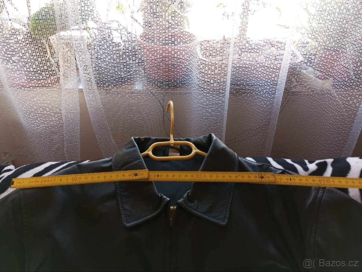 Dámská kožená bunda vel 46 - 9