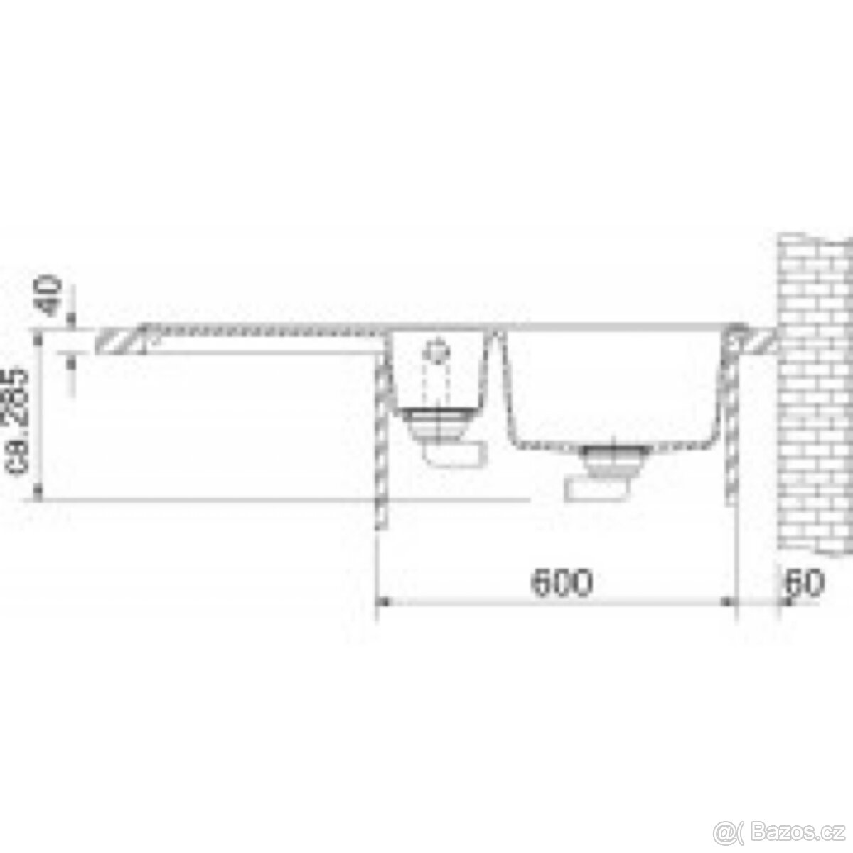 Granitový dřez Franke 100x51,5 cm - 9
