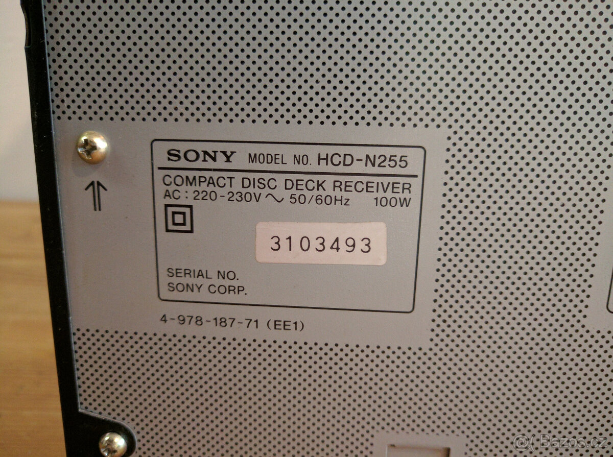 Věž Sony HCD-N255, 2 x 30W RMS - 9