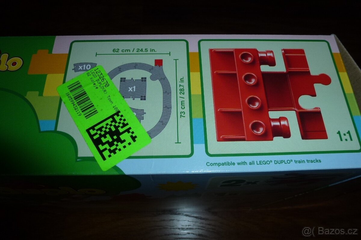 Lego Duplo vlak 10874 + 10872 + 10882 - 9