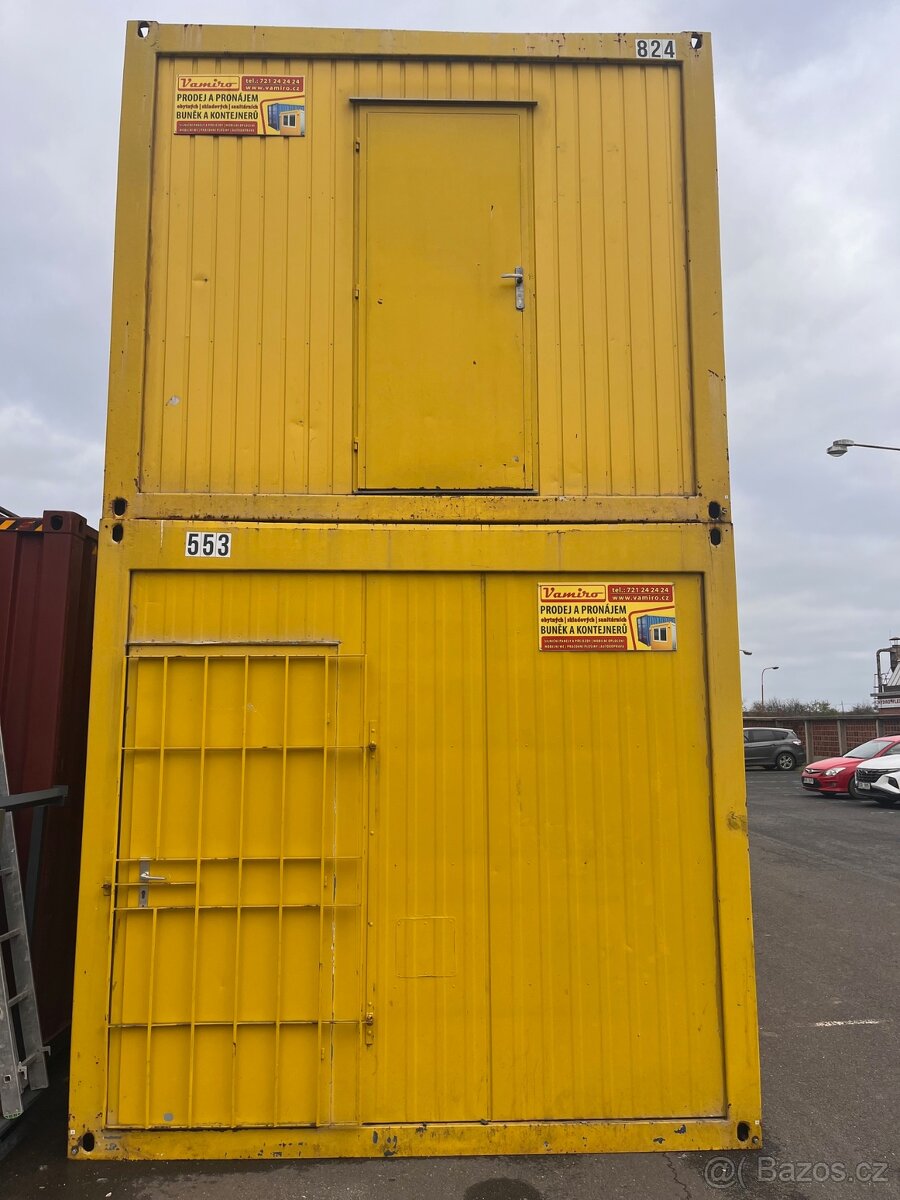 Buňky, kontejnery obytné 3x6m = 4ks - 9