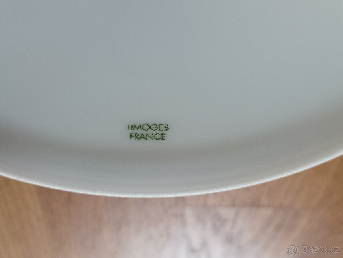 VINTAGE DĚTSKÝ PORCELÁNOVÝ TALÍŘ LIMOGES FRANCIE - 9