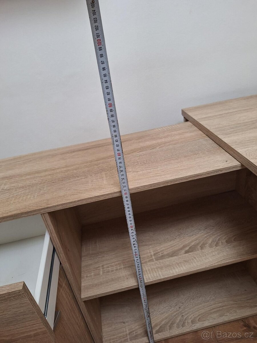 Pracovní PC stůl s poličkami - 9