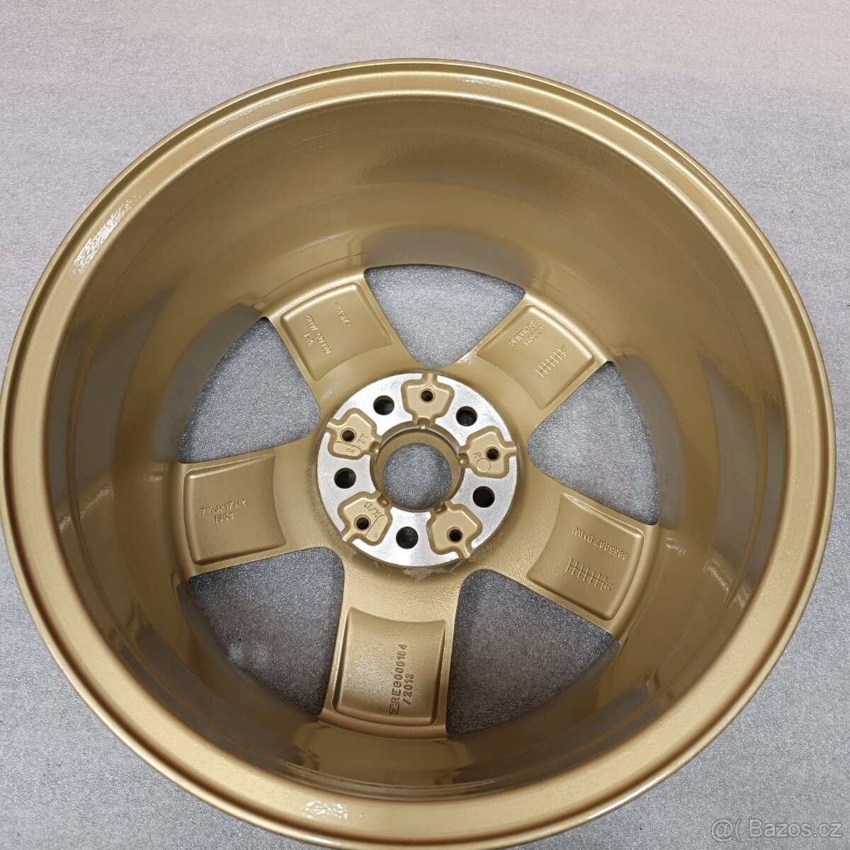 Alu kola BMW 7,5Jx17'' , 5x112 , ET54 TOP zlatá... - 9
