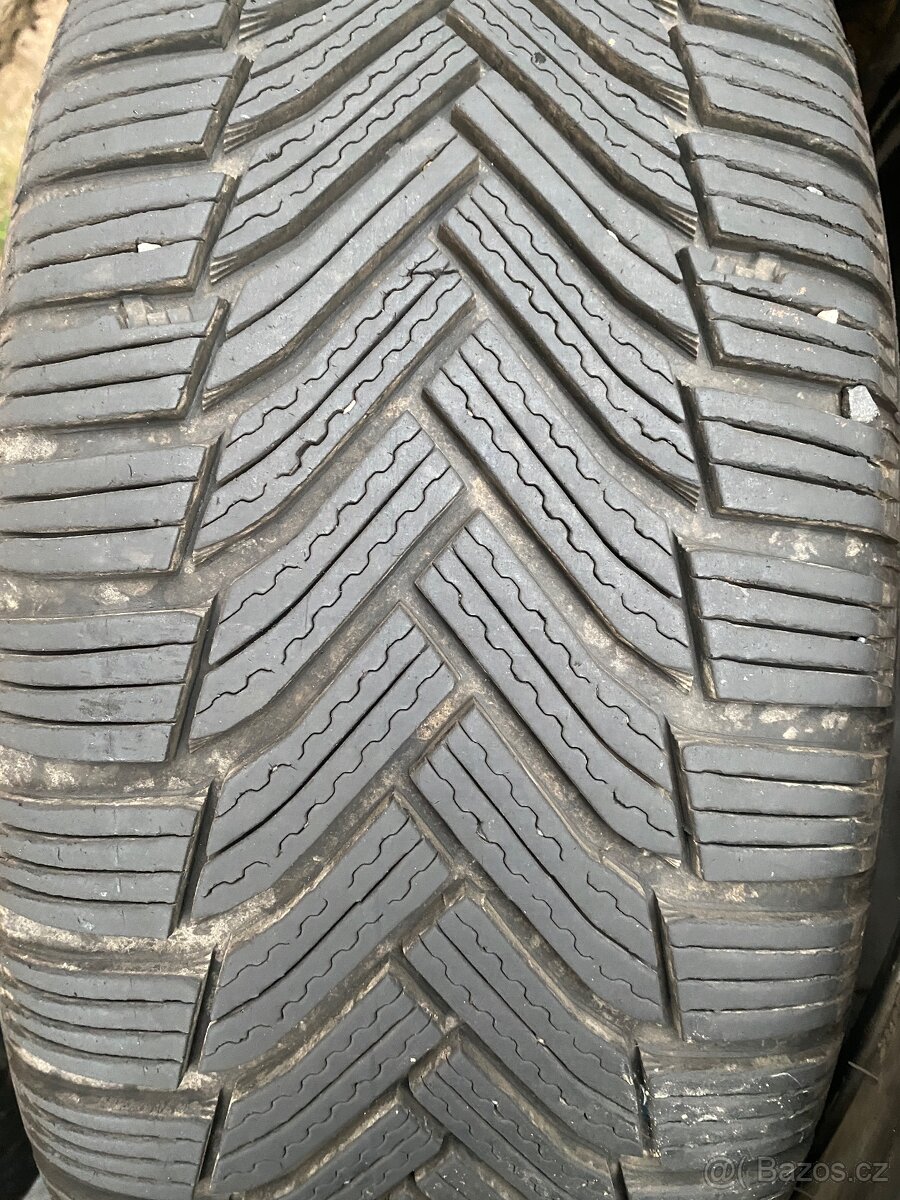 Alu kola 17” 5x114,3 Toyota a zimní pneu 215/50/R17 - 9