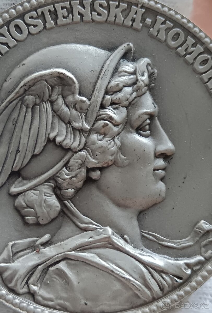 Stříbrná medaile Obchodní a Živnostenská Komora v Praze orig - 9