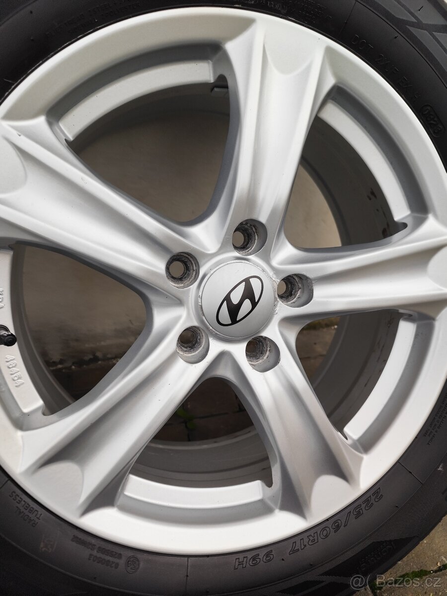 ALU 5x114.3 r17 HYUNDAI + PNEU - 9