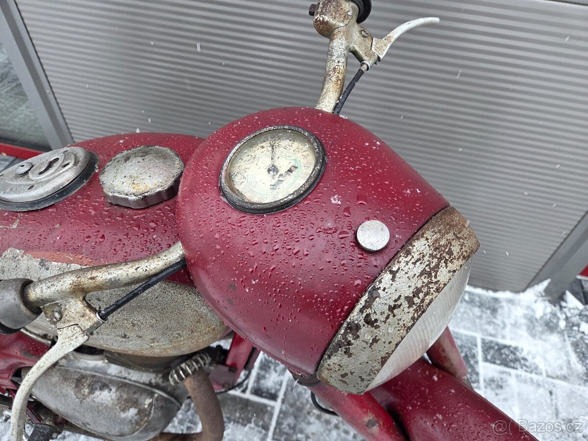 Jawa 250/353 kývačka model po půlbubnu - 9