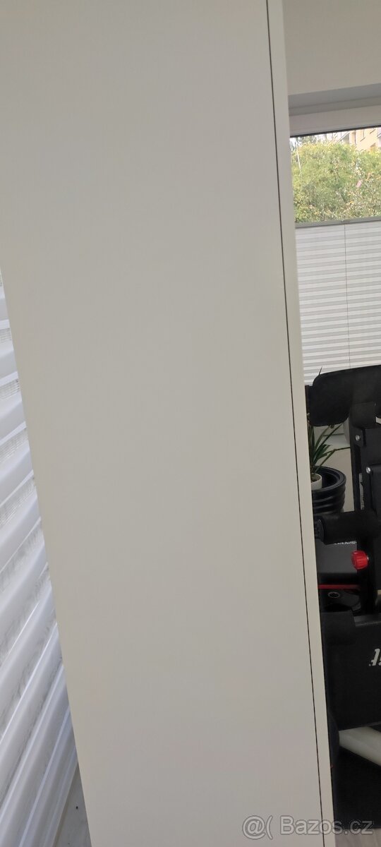 Vysoká skříň s policemi, bílá Ikea - 9