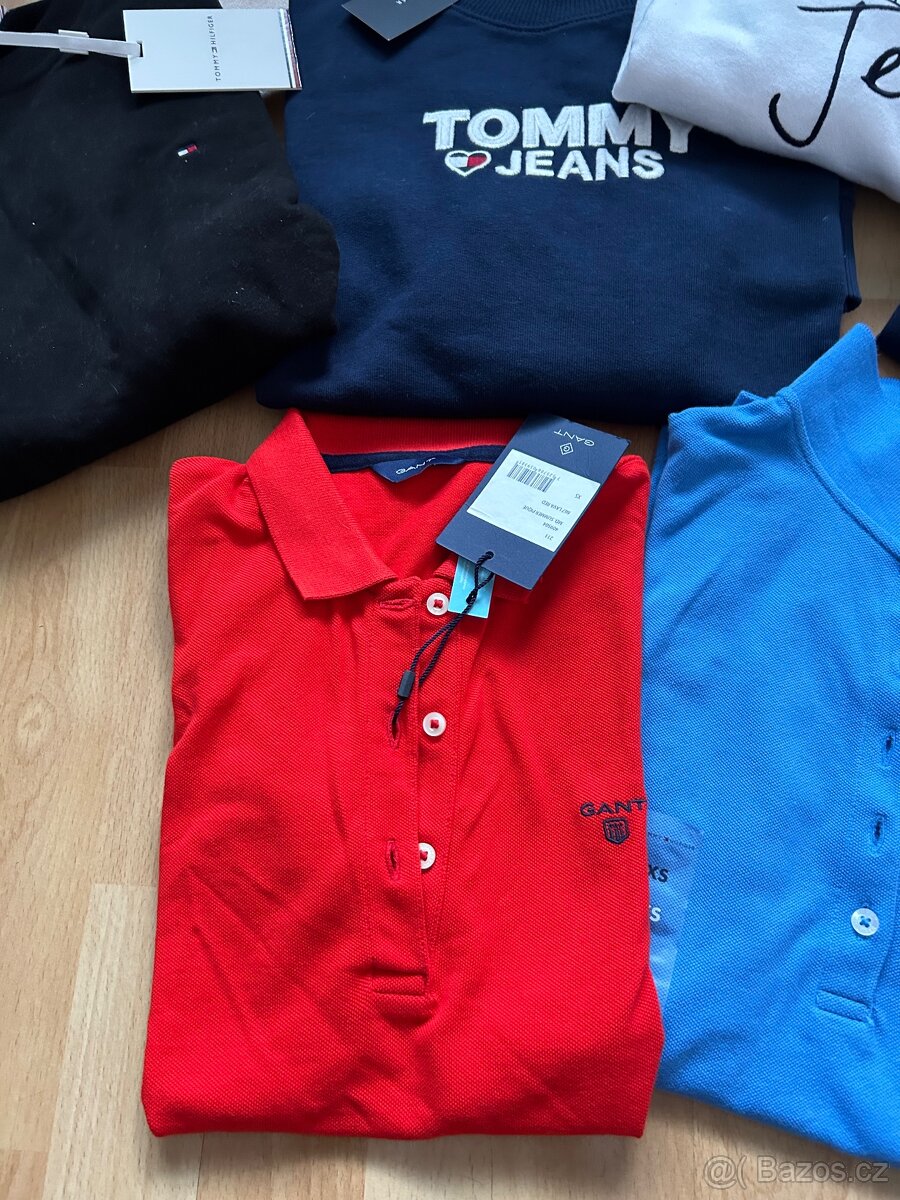 Nove tricko,tricka,saty,mikina Gant,Tommy Hilfiger - 9