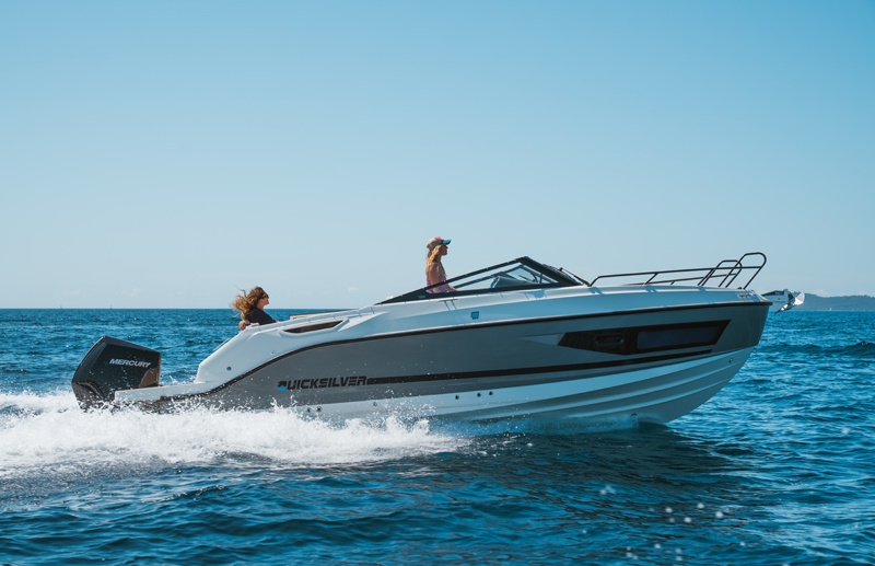 QUICKSILVER Activ 755 CRUISER EXCLUSIVE DELUXE LINE + MERCUR - 9