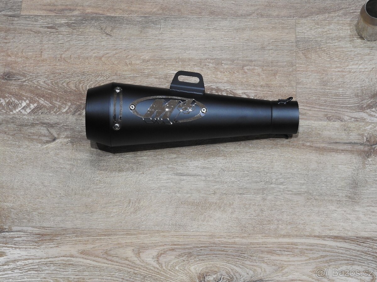 Laděný výfuk celonerezový černý mat. Nový - 9