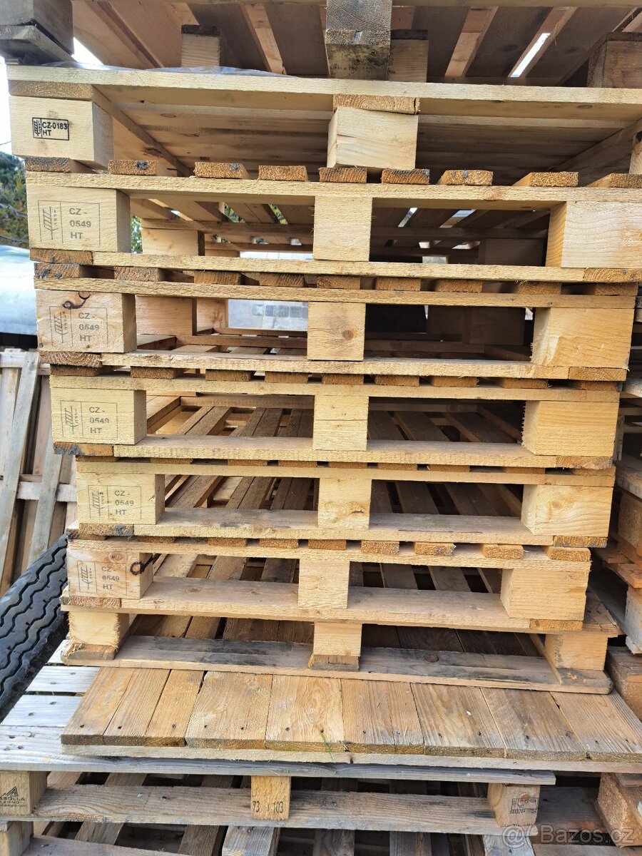 Drevene palety 80x120 - 9