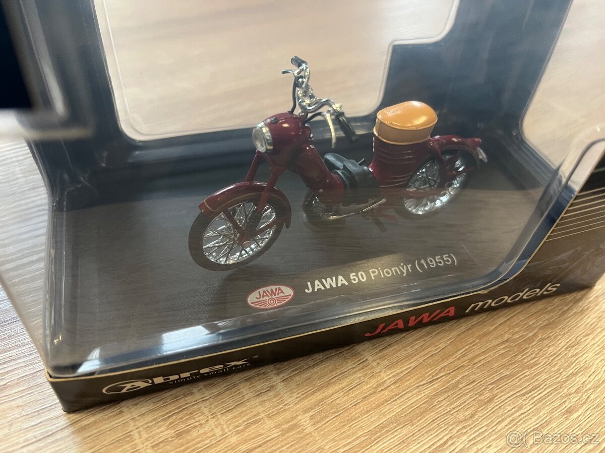 Modely motorek JAVA A ČZ 1:18 - 9