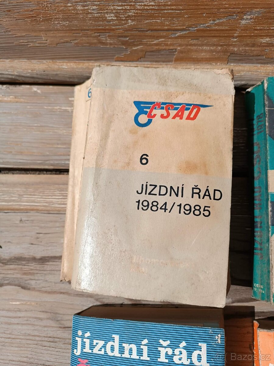 jízdní řády ČSD 70-80 léta - 9