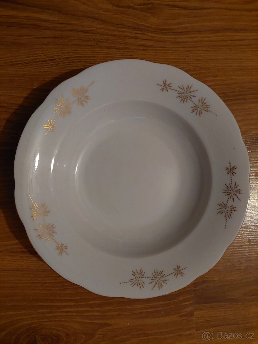 Servis retro jídelní souprava Československo ČSSR - SLEVA - 9