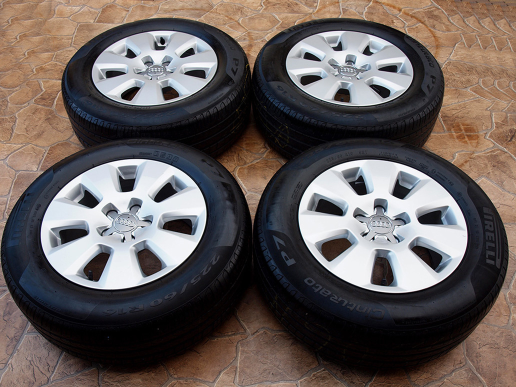 16" Alu kola 5x112 AUDI A6 C7 LETNÍ SADA TOP - 9