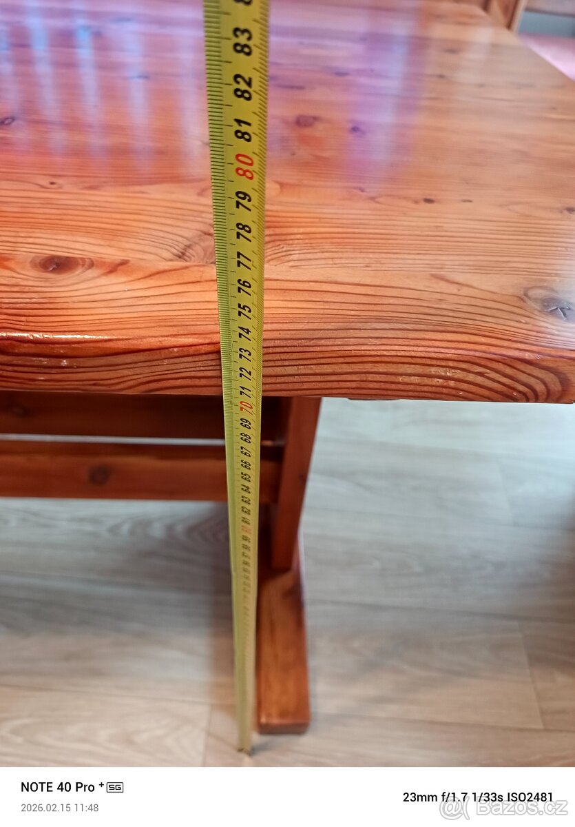 Jídelní stůl masiv selský - 9