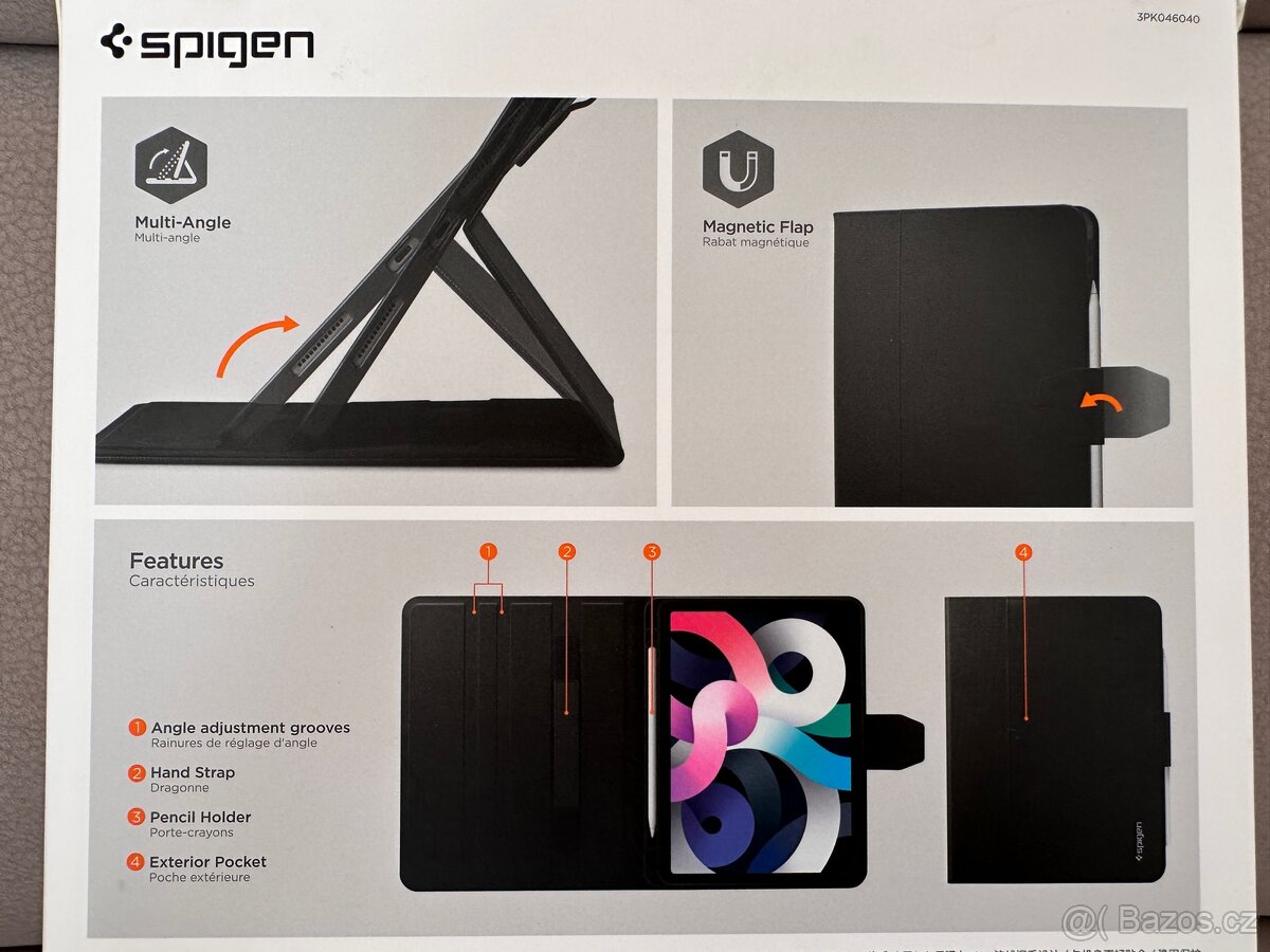 Spigen Liquid Air Folio pouzdro Apple iPad Air 10,9” - 9