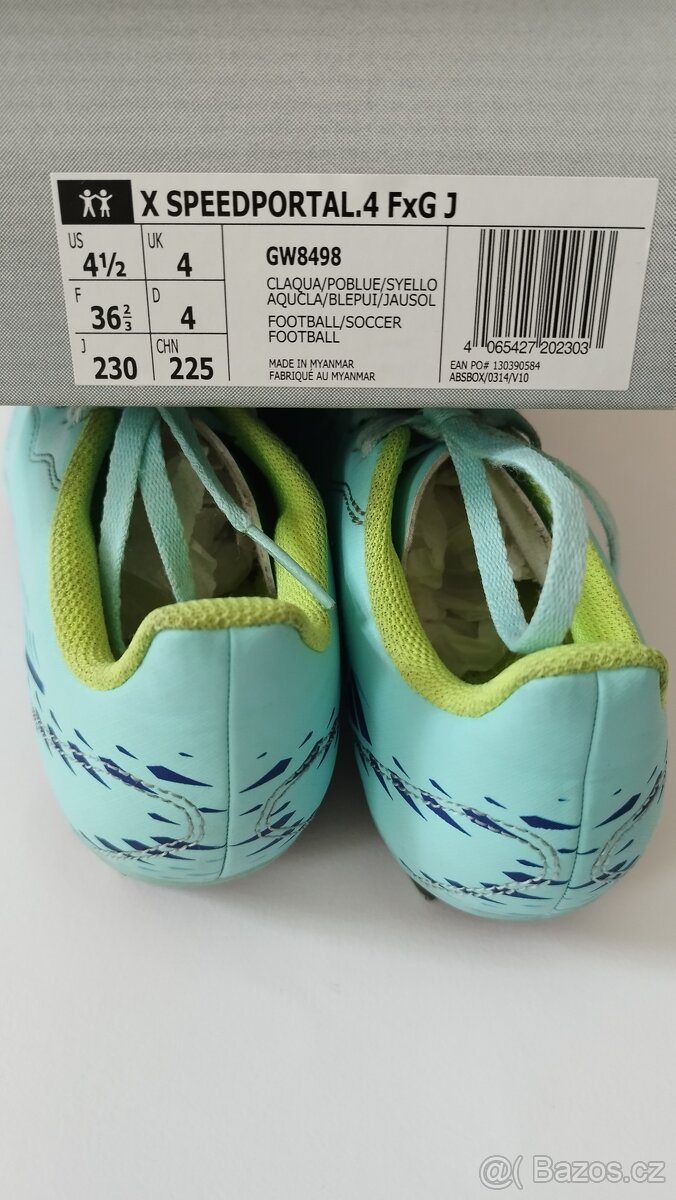 Dětské kopačky Adidas, velikost 36,5 - 9