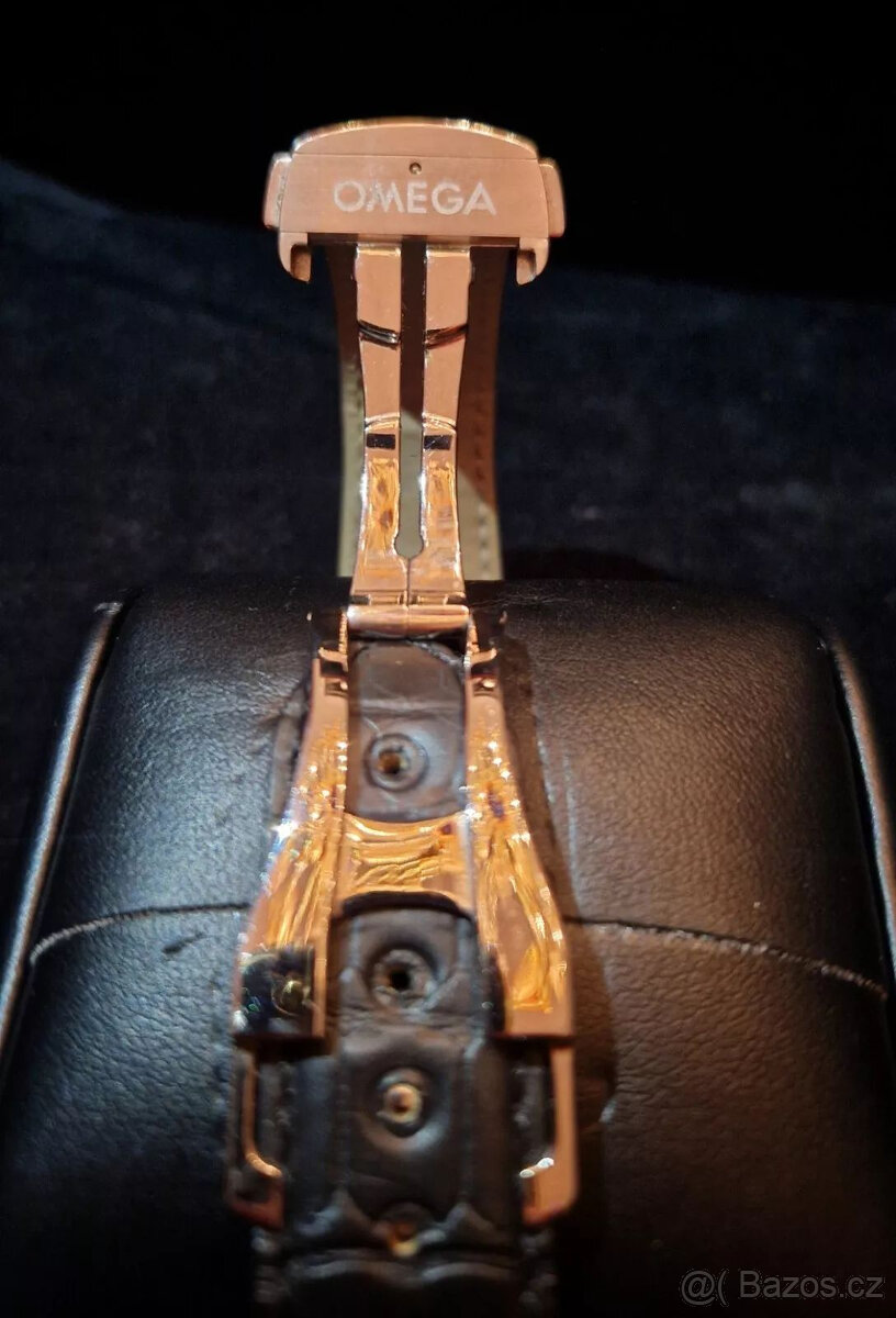 Omega Railmaster XXL Limited Edice 18karátové bílé zlato - 9