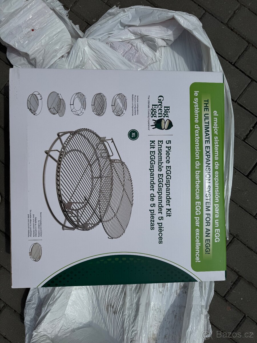 Big Green Egg XL – originálně zabalený s bohatým příslušenst - 9