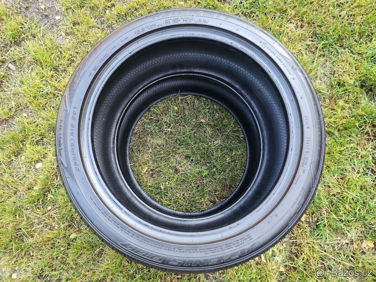 4x Letní pneu Dunlop + Falken - 235/45 R19 XL - 80% - 9