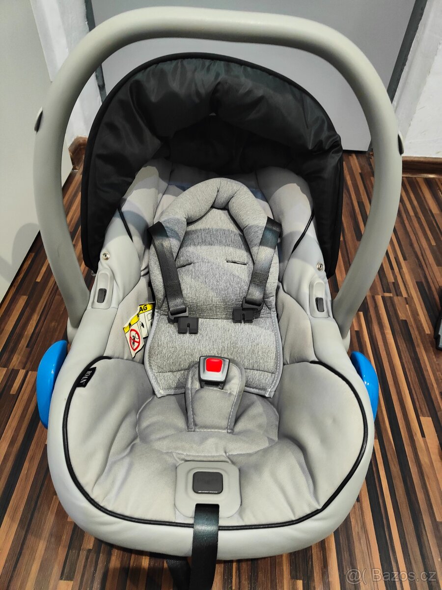 Prodáme kombinovaný kočárek Anex Cross 3v1 po jednom dítěti. - 9