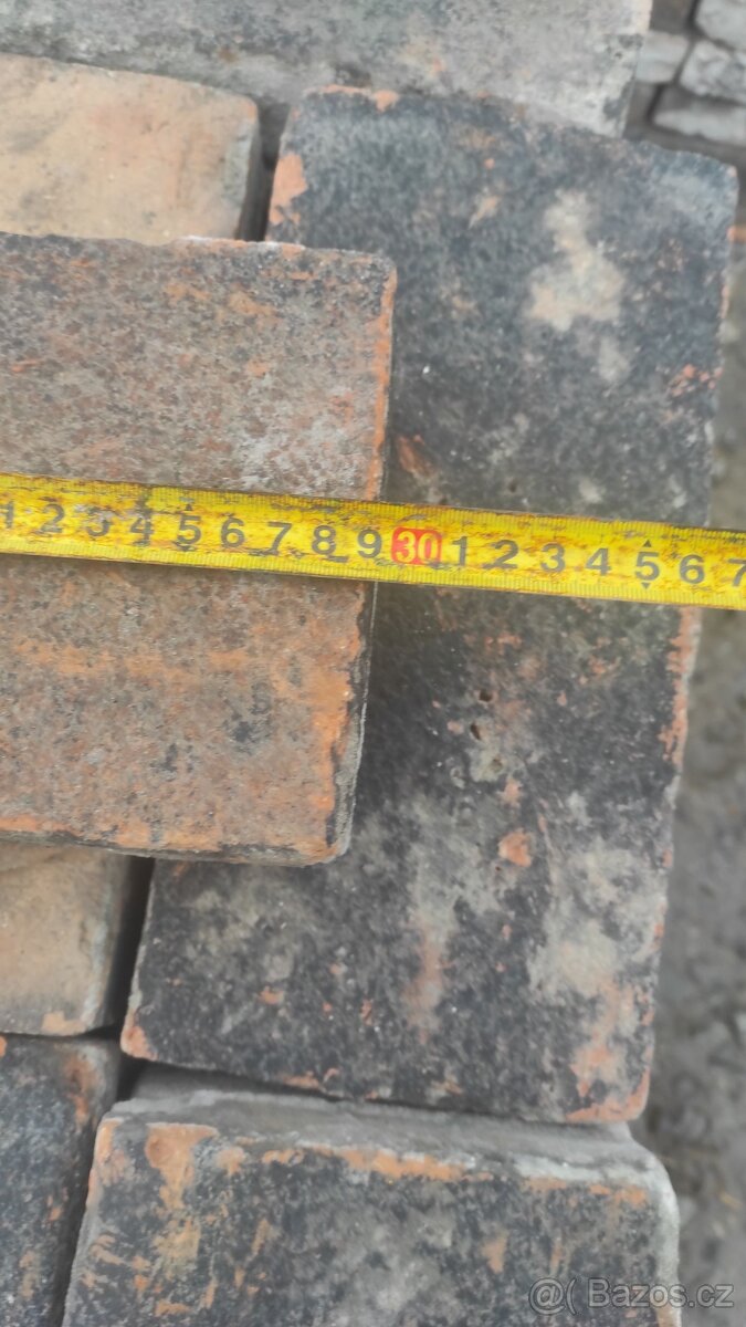 Stará cihlová dlažba, půdovky, půdovka, 69,5 m2 - 9