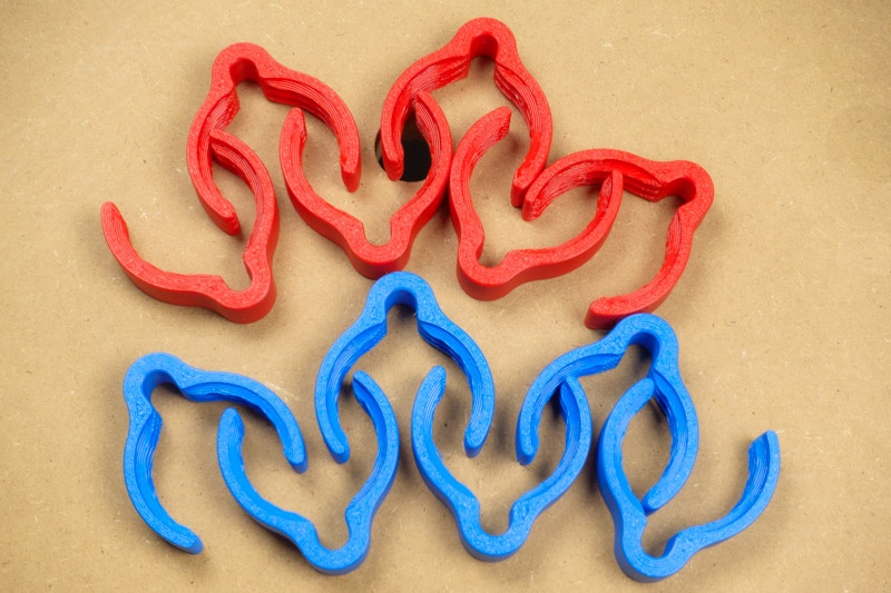 Klipy na prichytenie el. kábla k Bosch GAS hadici vysávačov - 9