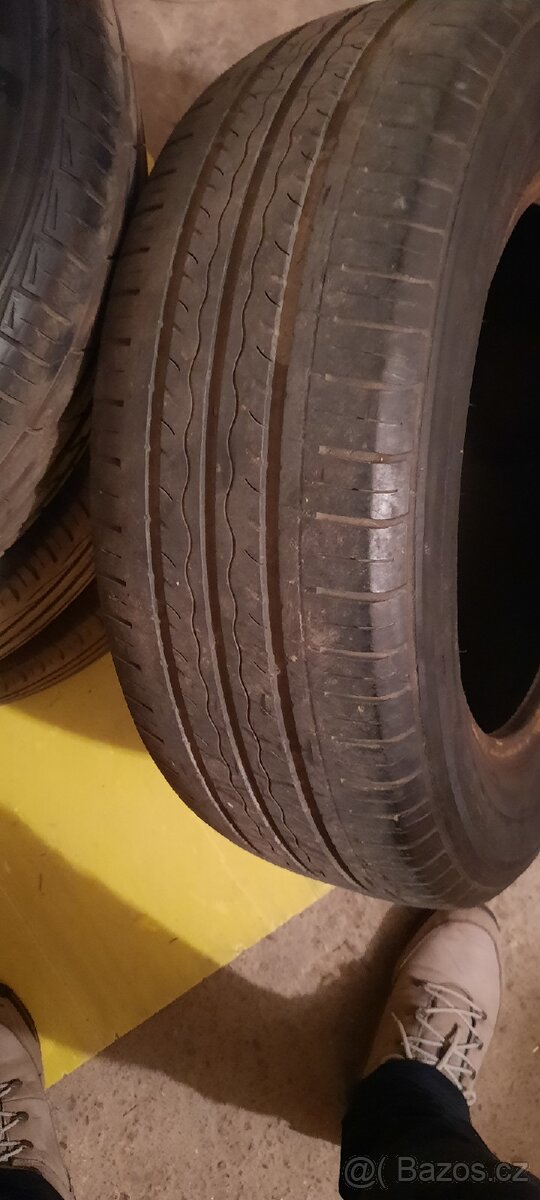 Prodám Alu kola+ pneu 15" 195/65 - 9