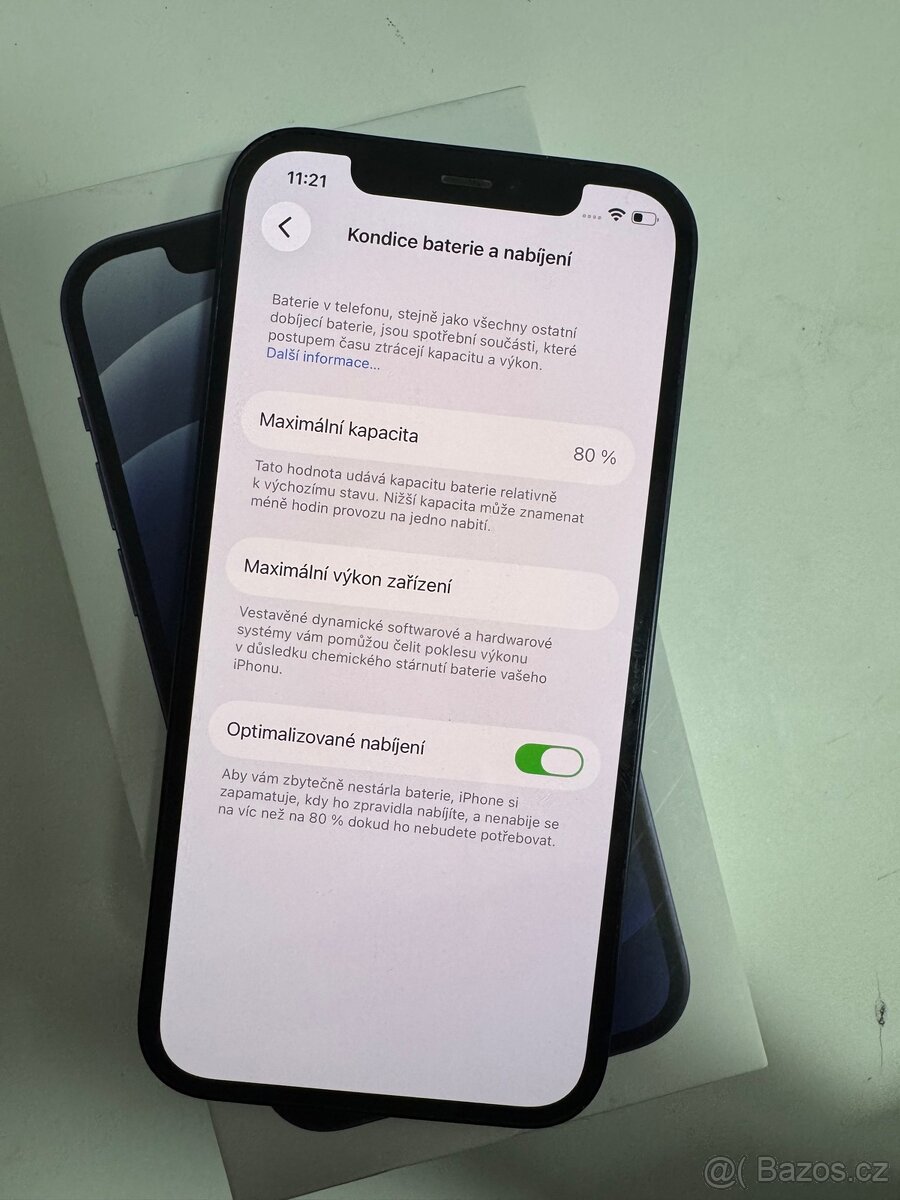 iPhone 12 – černý – 64 GB – hezký stav - 9