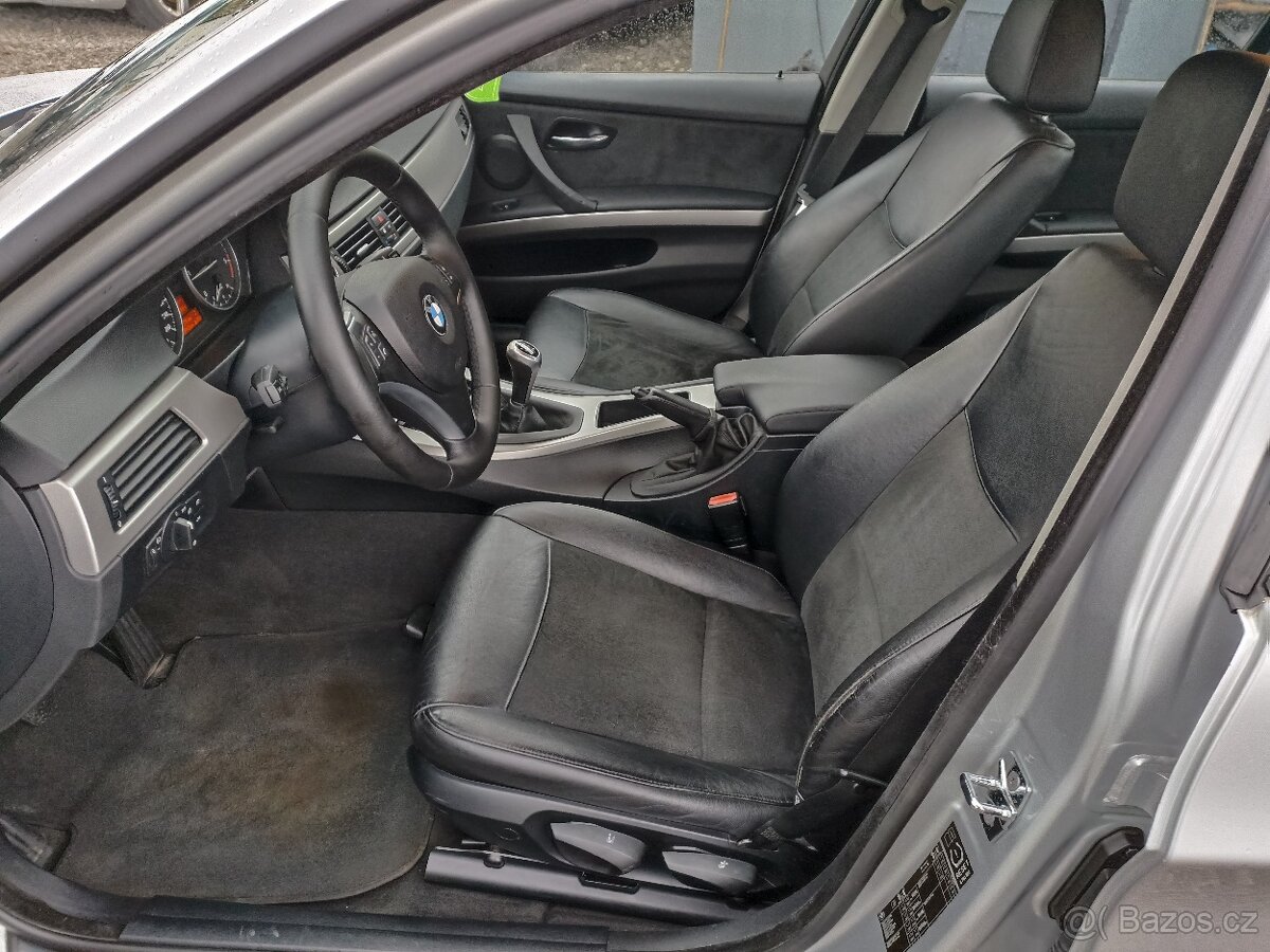 BMW 320d, E90,130KW,6rychl.KŮŽE,KLIMA,BEZ KOROZE,R.V.2008 - 9