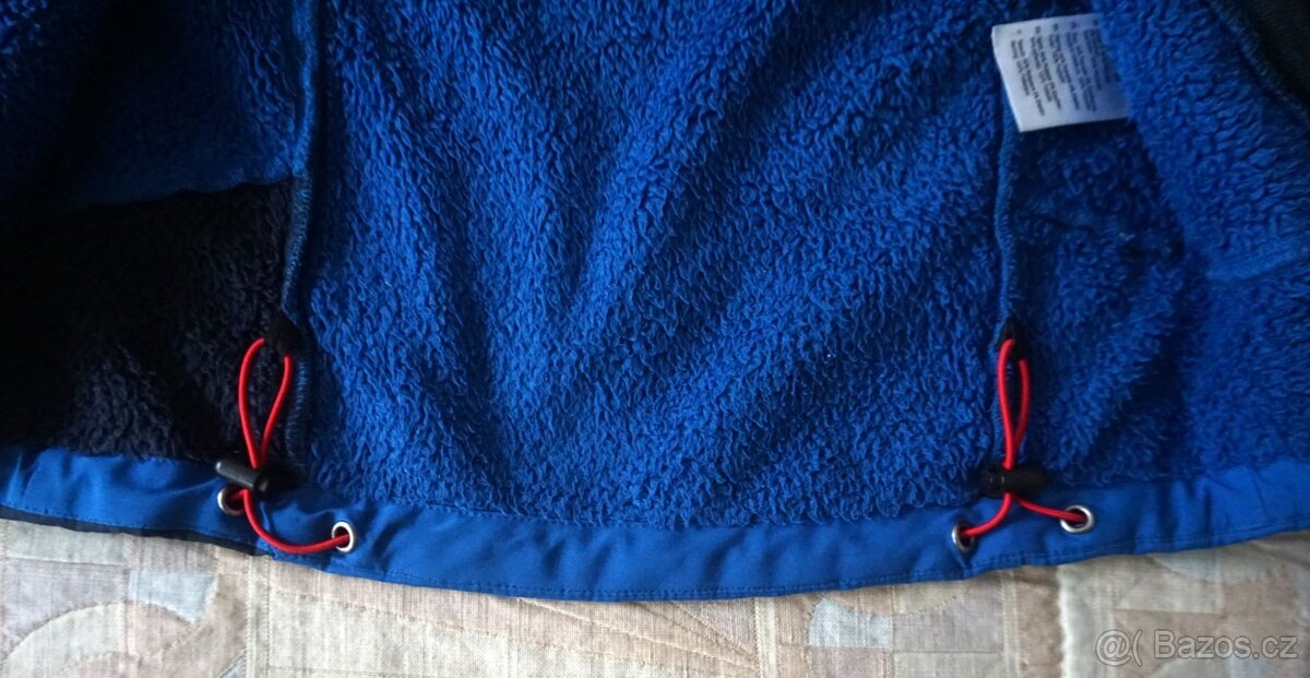 Modrá softshellová zateplená bunda McKinley v.116 - 9