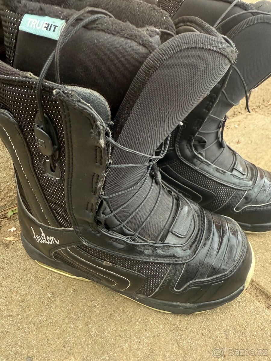 Snowboard Nitro Fate 46+vazani+boty Burton - 9