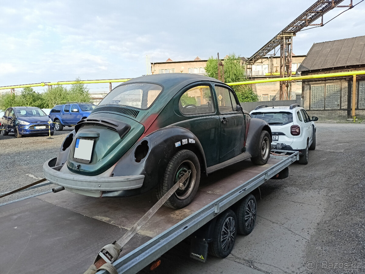 Velmi zlevněn VW Brouk Mexiko 1.6i 1993, vyvařen, supr motor - 9