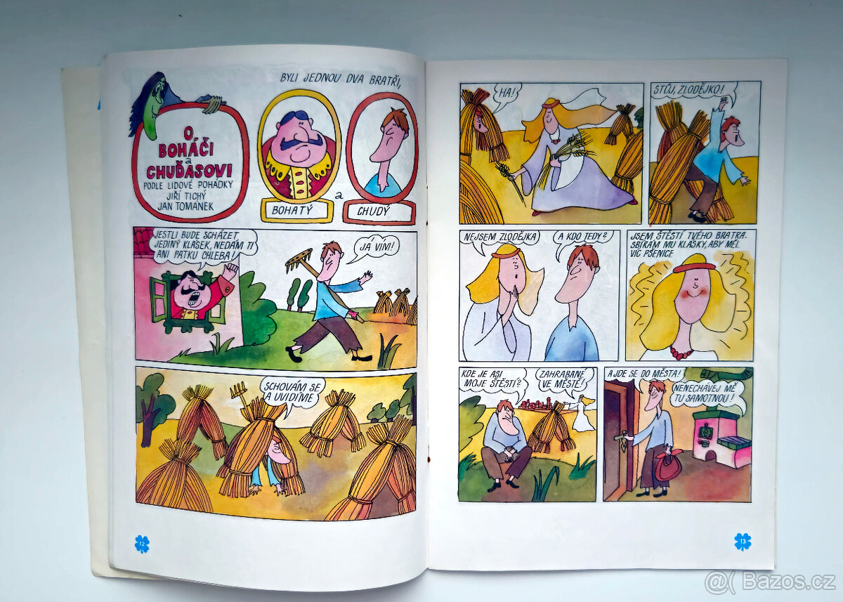 Čtyřlístek č. 130 - Ostrov delfínů - Original - NELUŠTĚNÝ - 9