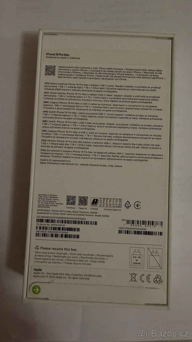 iPhone 16 Pro Max 256 GB – výborný stav 🔥 - 9