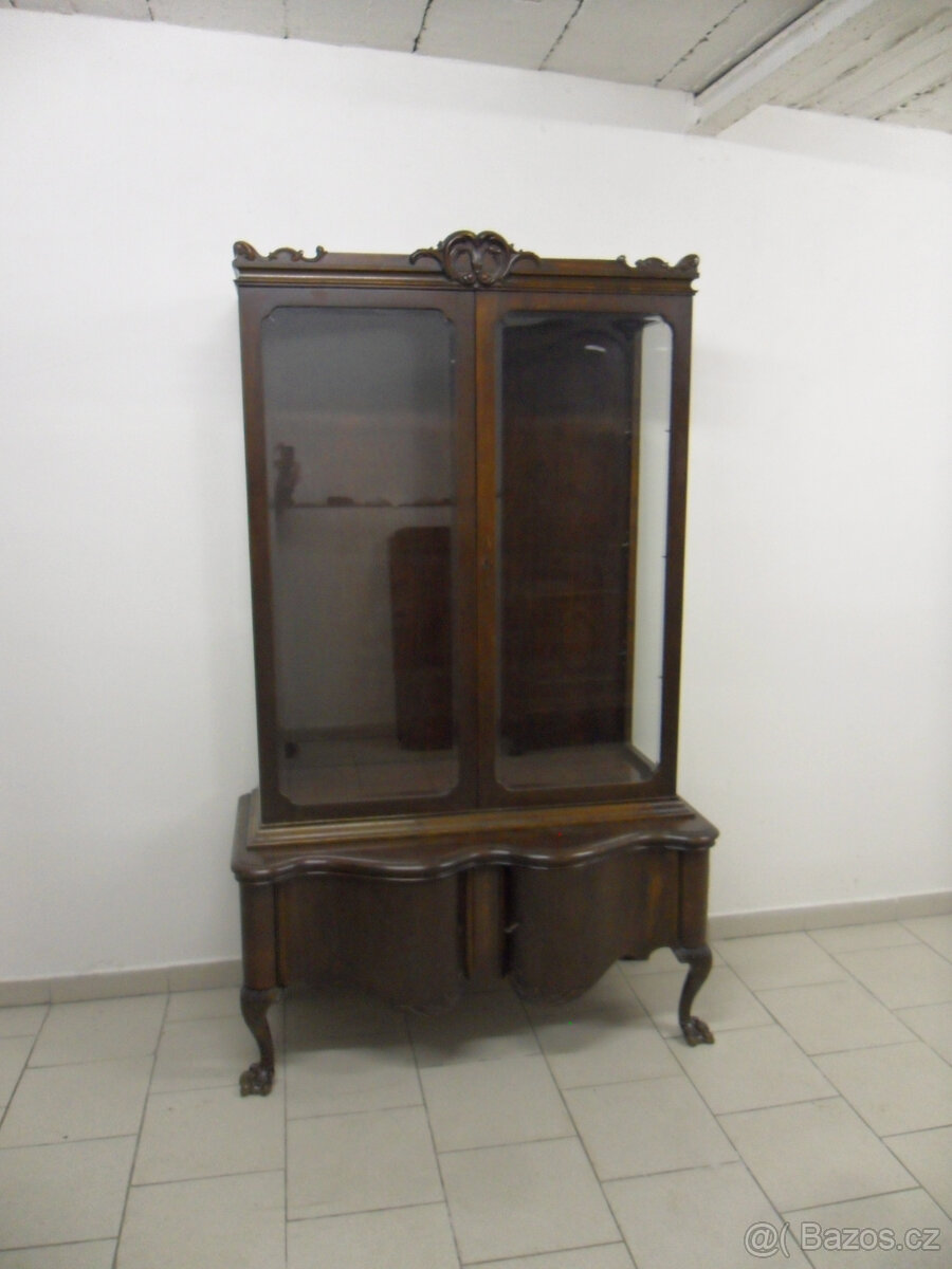 Starožitná skříň, skleník, knihovna, vitrína - 9